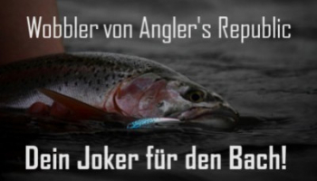 Forellenwobbler mal anders - Angeln am Bach mit AnRe's Hardbaits 